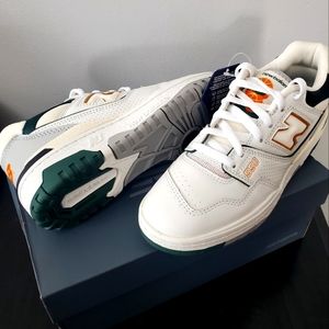 New Balance 550 White Nightwatch Green